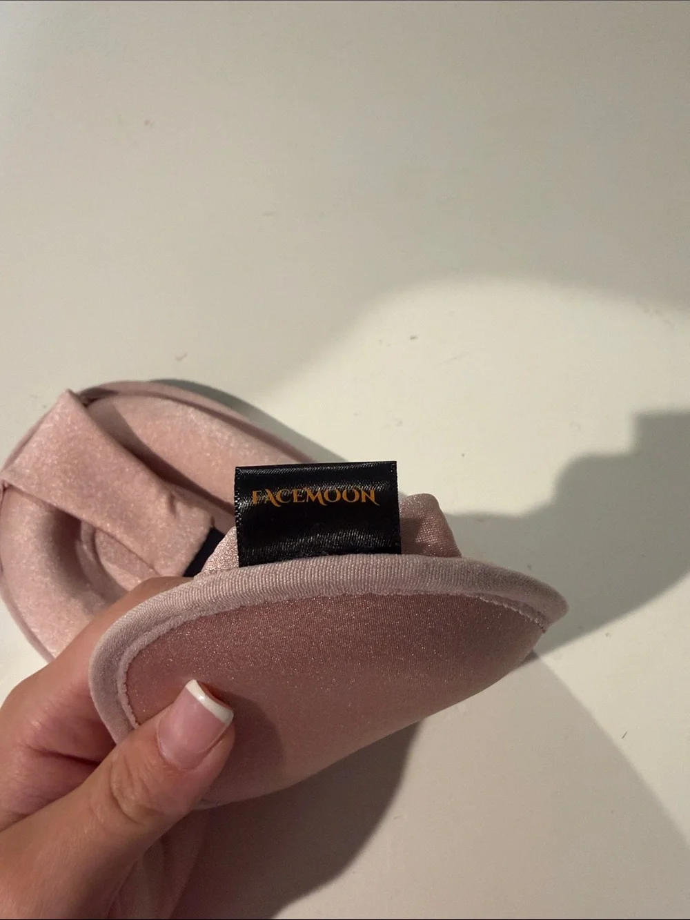 Silk Sleep Mask in Dusty Pink
